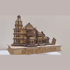 Load and play video in Gallery viewer, Shri Ram Mandir Ayodhya 3D Wooden Temple
